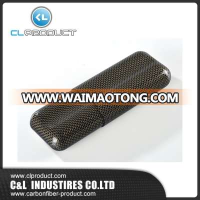 High Quality Customized Made-In-China carbon fiber Cigar Humidor tube case